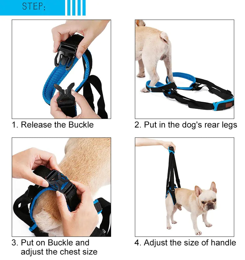 Adjustable Dog Lift Harness For Back Legs